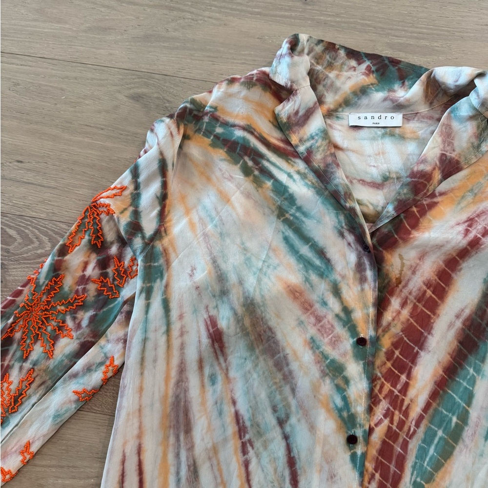 Sandro button down. - Picture 3 of 5